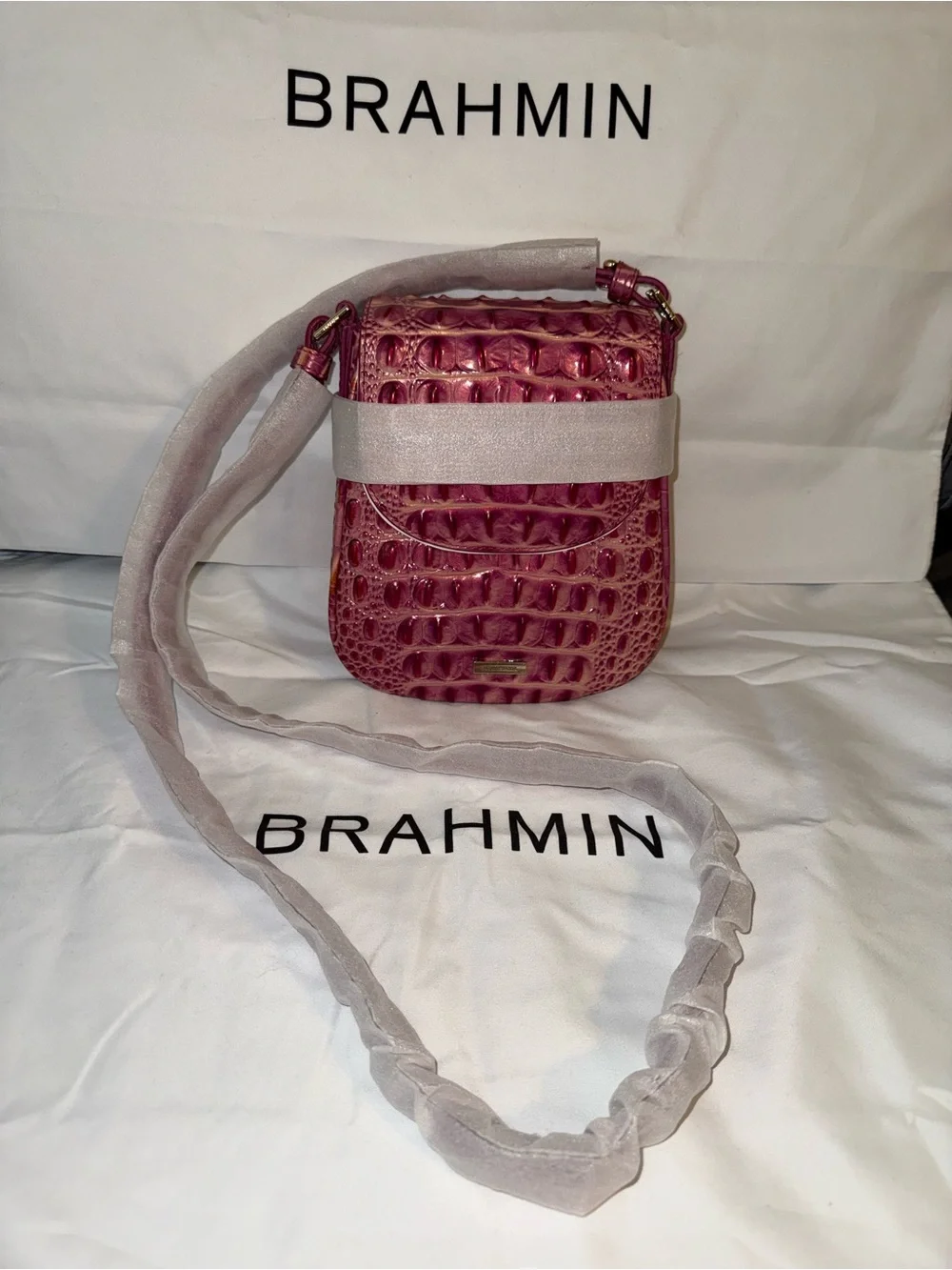 Brahmin Everlee Rouge Blush NWT